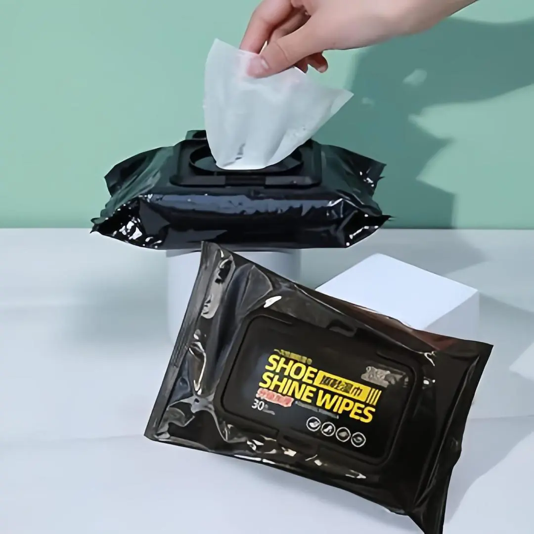 Shoes Shine Wipes | 80 Pieces Per Pack - Image 2