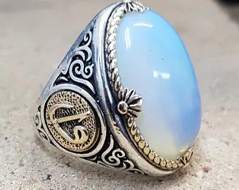colour changing stone royal turkish ring