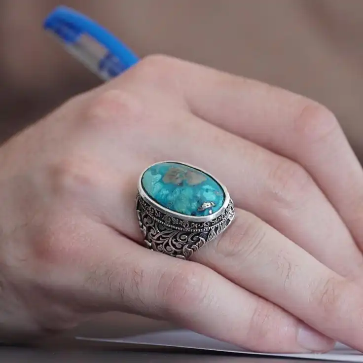 irani feroza design ring